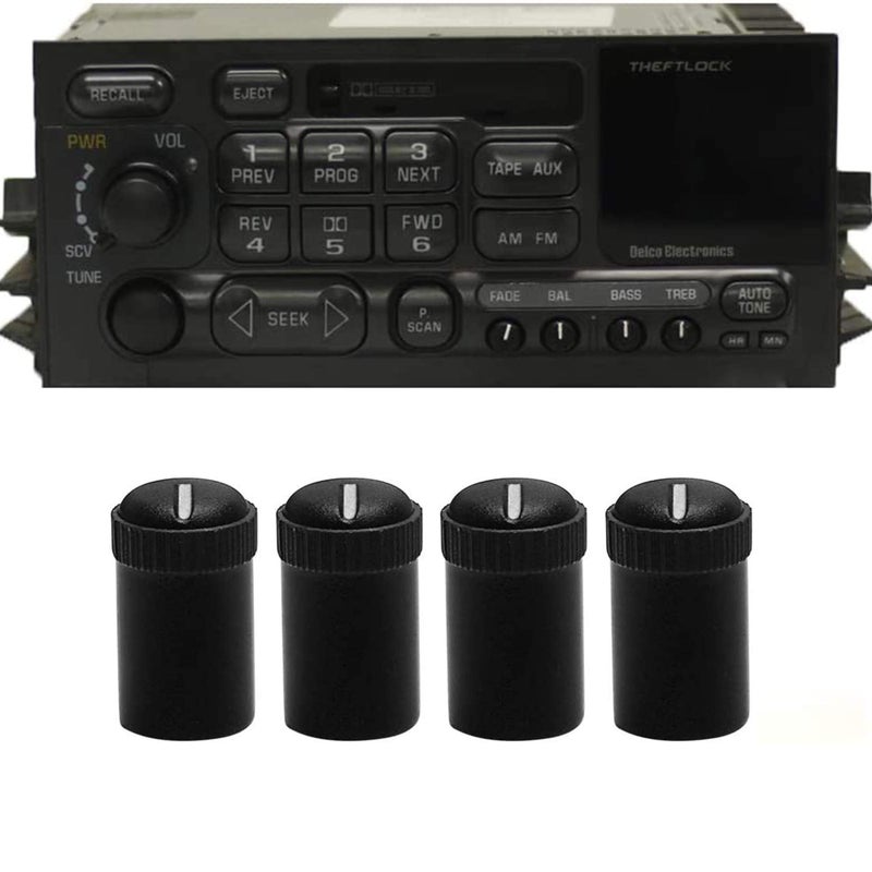 HUSUKU for GM Original Equipment Radio Speaker Control Knobs (Pack of 4) - Image 1